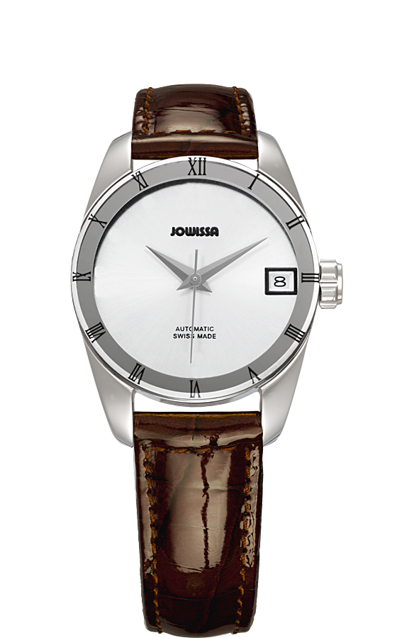 Jowissa : Womens Monte Carlo Silver Watch - Brown - One Size | Jowissa Sale | Discount Designer Brands