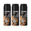 Lynx Mens Body Spray Collision 48-H High Definition Fragrance Deo For Men, 3x150ml - NA - Size 150 ml | Lynx Sale | Discount Designer Brands