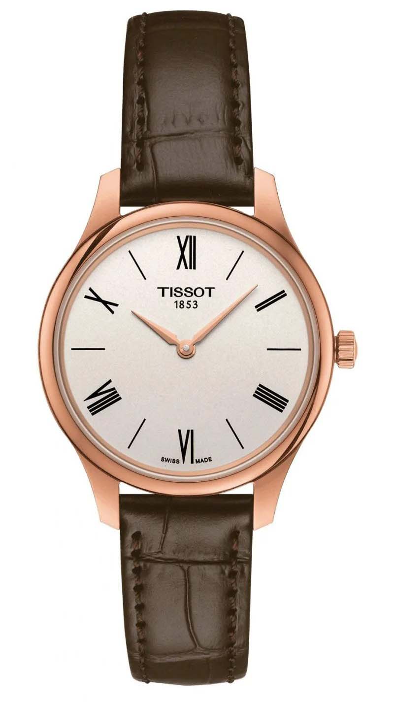 Tissot 5.5 Lady Womens Brown Watch T0632093603800 Leather - One Size | Tissot Sale | Discount Designer Brands