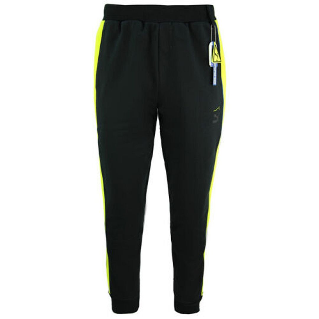 Puma x Ader Error Logo Stretch Waist Black Mens Track Pants 595536 01 - Yellow - Size X-large | Puma Sale | Discount Designer Brands
