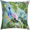 Evans Lichfield Peacock Outdoor Cushion - Multicolour - Size 43 cm x 43 cm | Evans Lichfield Sale | Discount Designer Brands