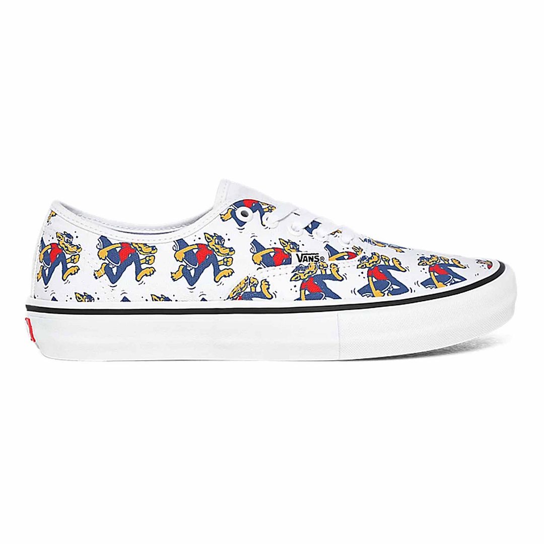 Vans Skate Wolf Authentic Pro White Mens Shoes Textile - Size UK 11.5 | Vans Sale | Discount Designer Brands