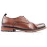 Sole Mens Crafted Rule Derby Shoes - Tan - Size UK 8 | Sole Sale | Discount Designer Brands