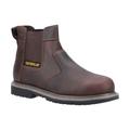 Caterpillar Mens Safety Boot - Brown - Size UK 8 | Caterpillar Sale | Discount Designer Brands