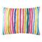 Evans Lichfield Aquarelle Stripe Abstract Feather Filled Cushion - Multicolour - One Size | Evans Lichfield Sale | Discount Designer Brands