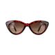 Guess Cat Eye Womens Gold Brown Gradient GF0402 - One Size | Guess Sale | Discount Designer Brands
