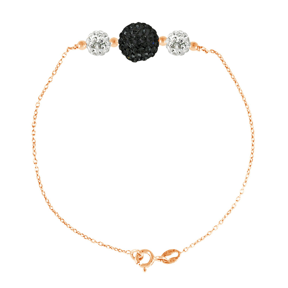Diadema Womens - Bracelet Trilogy - Black Night - Love Jewelry Collection - Black/white - One Size | Diadema Sale | Discount Designer Brands