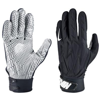 Nike D-Tack 7.0 Adult Football Lineman Gloves Navy/White
