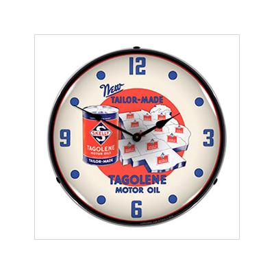 Collectable Sign and Clock Skelly Motor Oil Backlit Wall Clock