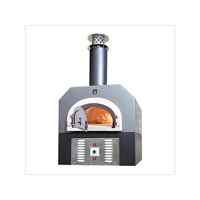 Chicago Brick Oven 38" x 28" Hybrid Countertop Liquid Propane / Wood Pizza Oven (Silver Vein - Residential)