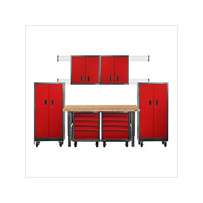 Gladiator Premier 12-Piece Red Garage Cabinet System