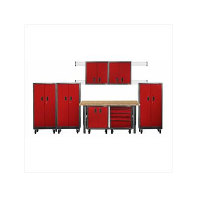 Gladiator Premier 13-Piece Red Garage Cabinet Set