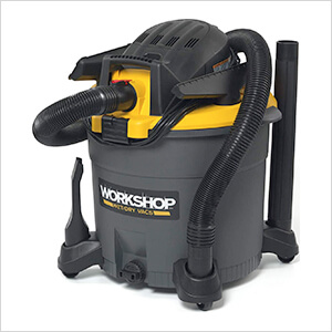 Workshop Vacs 16 Gallon 6.5 Peak HP High-Capacity Wet/Dry Vac