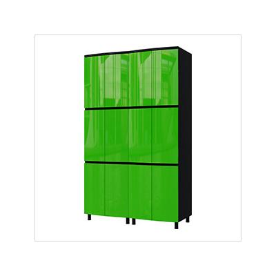 Contur Cabinet 5' Premium Lime Green Garage Cabinet System