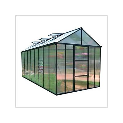 Palram-Canopia Glory 8' x 16' Greenhouse Kit (Grey)