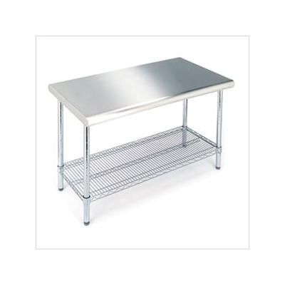 Seville Classics Stainless Steel Work Table