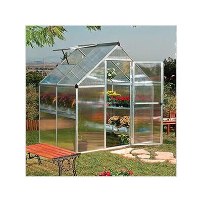 Palram-Canopia Mythos 6' x 4' Hobby Greenhouse (Silver)