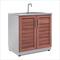 NewAge Outdoor Kitchens Grove 2-Door Sink Cabinet