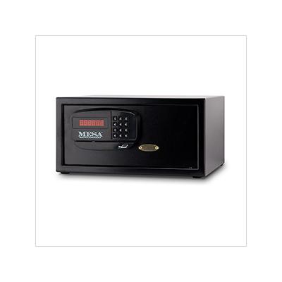 Mesa Safe Company Black Hotel Safe with Card Swipe Feature