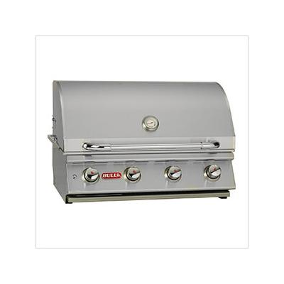 Bull Outdoor Products Lonestar 30-Inch 4-Burner 60K BTUs Grill Head with Lights (Liquid Propane)