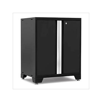 NewAge Garage Cabinets PRO Series Black 2-Door Base Cabinet