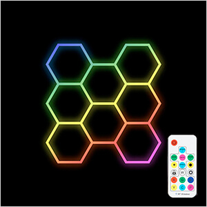 HexGlow RGB 8 Hex LED Lighting Kit