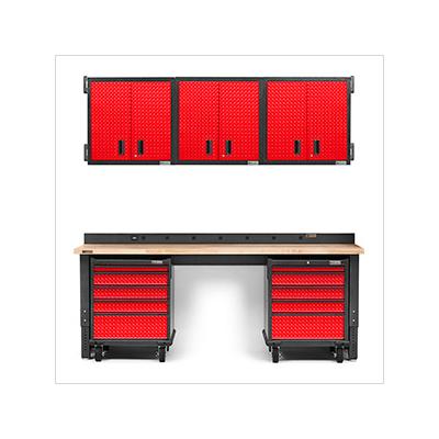 Gladiator Premier 12-Piece Red Garage Cabinet System