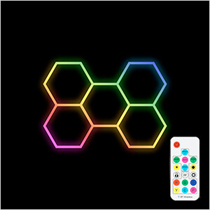 HexGlow RGB 5 Hex LED Lighting Kit
