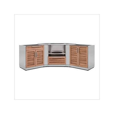 NewAge Outdoor Kitchens Grove 5-Piece Outdoor Kitchen Set