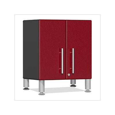 Ulti-MATE Garage Cabinets 2-Door Mini Garage Cabinet in Ruby Red Metallic