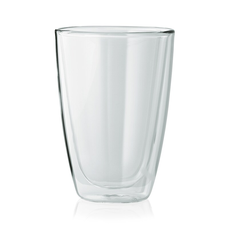 12x WAS Germany Latte Macchiato Glas Lounge Borosilikatglas Doppelwandig 310 ml Image