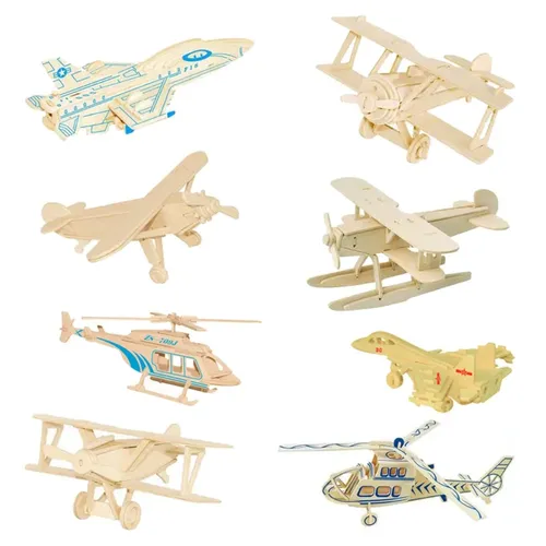 DIY Modell Flugzeug 3d Handwerk Holz flugzeuge Puzzle Gebäude Erwachsene DIY Kit Holz Tischplatte