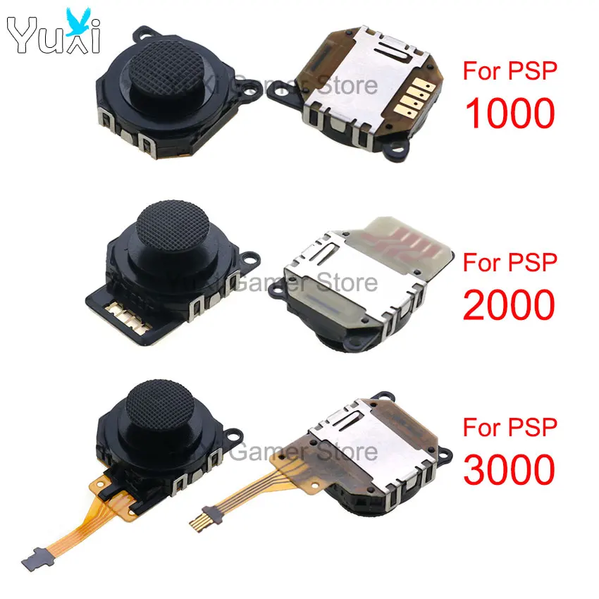 YuXi 1 Stück 3D Analog Joystick Thumb Stick Ersatz für PSP 1000 2000 3000 Spielkonsole Controller Reparaturteil Image
