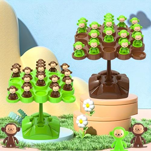 Halloween Monkey Balance Tree Concentration Training Puzzle Stack Happy 2 Interactive Balance Puzzle Toy