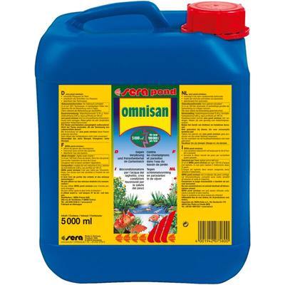 Sera - pond omnisan f 5 Liter Arzneimittel Pilzerkrankung Gartenteich Pflegen Image