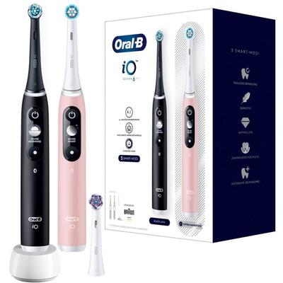 Oral-b - iO Series 6 Black Lava/Pink Sand mit 2. Handstück