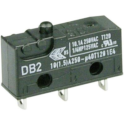 ZF DB2C-A1AA Mikroschalter DB2C-A1AA 250 V/AC 10 A 1 x Ein/(Ein) tastend 1 St.