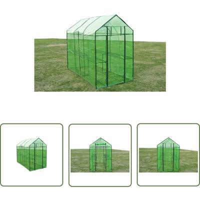 Prolenta Premium - The Living Store Gewächshaus Stahl xl - Gewächshaus - Treibhaus - Gartenhaus Image