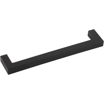 Möbelgriff Schubladengriff Ischgl la 96mm, Breite 108mm, Schwarzstahl Image