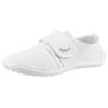 Barfußschuh LEGUANO "Berufsschuh CARE", Damen, Gr. 43, weiß, Lederimitat, sportlich, Schuhe Barfußschuh, Klettschuh, Freizeitschuh, Bequemschuh mit Klettverschluss