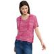 Cecil Damen Hoodie T-Shirt pink sorbet melange L