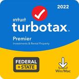 [Old Version] TurboTax Premier 2022 Tax Software Federal and State Tax Return [PC/MAC Download]