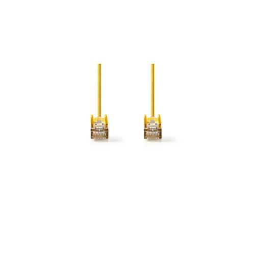 Nedis CAT5e-Netzwerkkabel - SF/UTP - RJ45 Stecker - RJ45 Stecker - 20.0 m - Rund - PVC - Gelb - Plastikbeutel