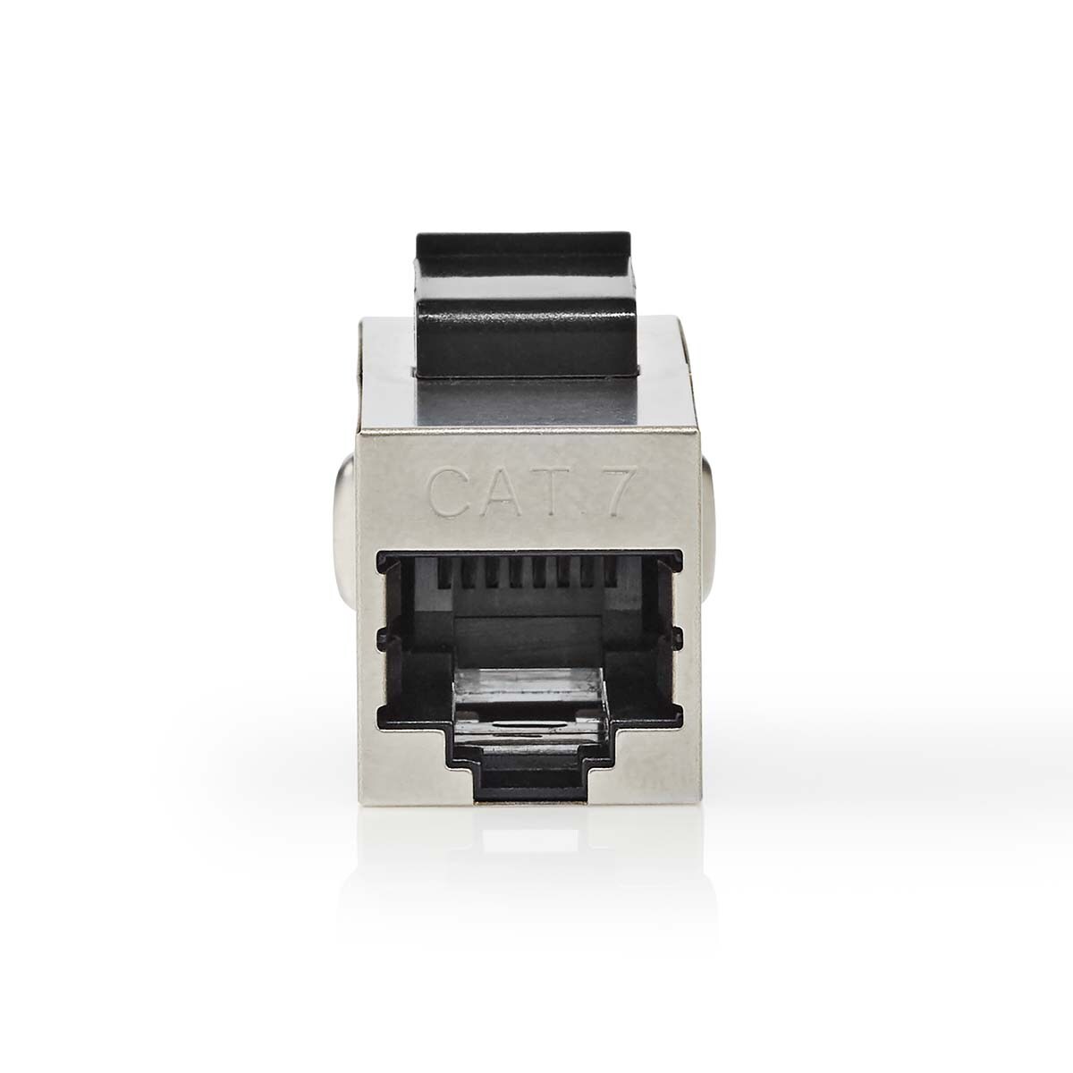 Nedis Netzwerkkoppler - CAT6a / CAT7 - Geschirmt - RJ45 Buchse - RJ45 Buchse - Gerade - Metall - Box Image
