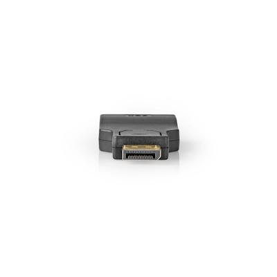 Nedis Displayport-Adapter - DisplayPort Stecker - VGA Buchse - 1080p - Vergoldet - Gerade - Rund - ABS - Anthrazit - Box Image