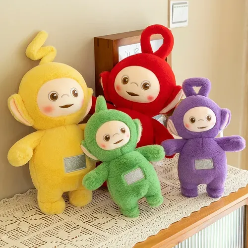 Neue Teletubbies niedliche Puppe Plüsch tier Cartoon Kawaii Animation Puppe Kinder beruhigende