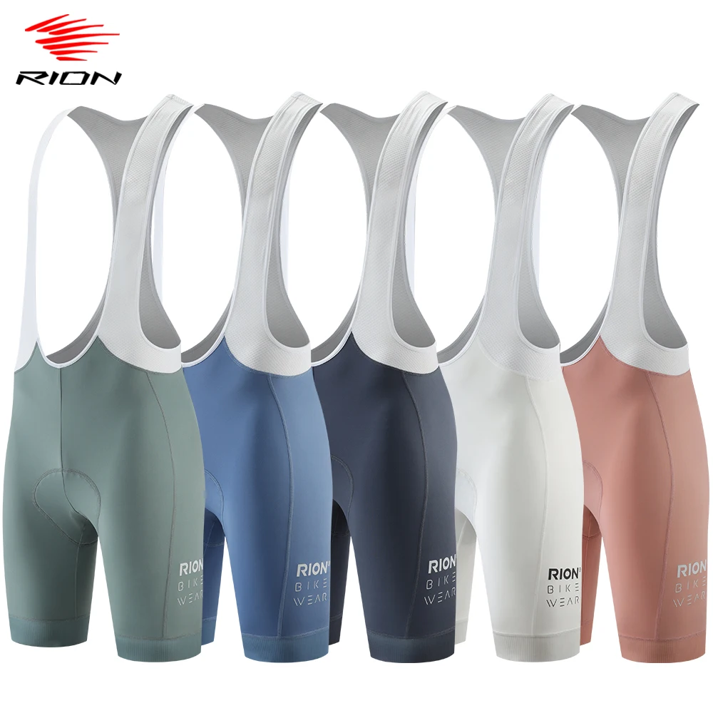 RION-Cuissard à bretelles de cyclisme respirant pour homme, collants VTT rembourrés, vêtements de vélo, sports de plein air, Dolomiti italien Pro, 6H, 20 ℃-35 ℃, vélo de route