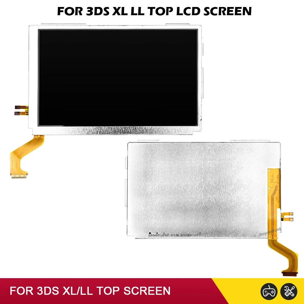 1 Stück Ersatz-LCD-Bildschirm für 3DS XL/LL, oberer und unterer LCD-Bildschirm, hohe Qualität Image