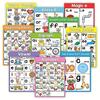 10pcs Set Of A4 English Phonics Posters: Big Alphabet Cards For Homeschool/classroom Learning & Educational Worksheets