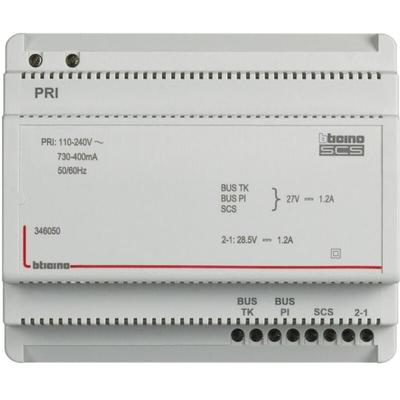 346050 BUS-SCS-Netzteil für 2-Draht-Audio- und Videosysteme - Bticino Image